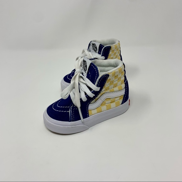 Vans Other - Vans Baby Toddler Boys Hi Top Checker Sneakers